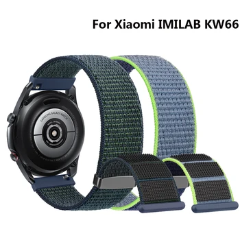 22 mm Popruh pre Xiao IMILAB KW66/YAMAY SW022/Mibro X1 Kapela Nylon Náramok pre Haylou RS3 LS04/RT LS05S/GST/RT2 LS10 Watchband