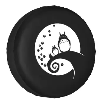 Manag Môj Sused Totoro Náhradné Pneumatiky Kryt pre Suzuki Mitsubish Vlastné Hayao Miyazaki Anime Auto Kryty Kolies 14