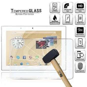 Tablet Tvrdeného Skla Screen Protector Kryt pre Prestigio MultiPad 4 Diamond Tablet 10.1 HD Ochrana Očí Tvrdeného Film