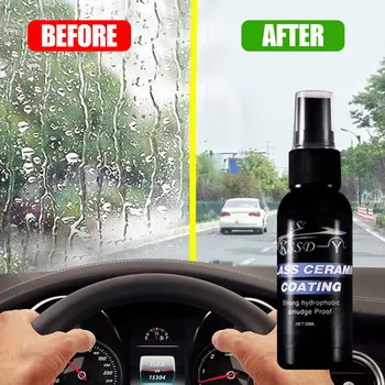 50ml Auto čelné Sklo Anti-Dážď Agent Auto Povlak Windows Nepremokavé Rainproof Auto-styling Okno Care Cleaner TSLM1