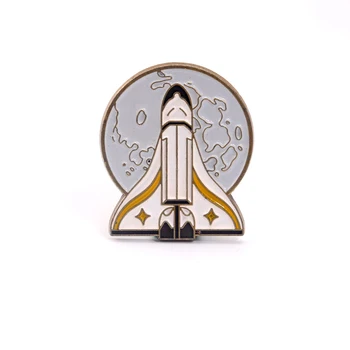 Posledný z Nás Časti II Ellie Batoh Rocket Pripnúť Odznak Breastpin Tlou Loď Brošňa Darček Auto, Šperky Cosplay