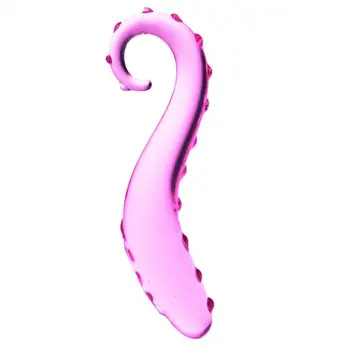 Ružové Sklo Dvojitý Obojstranný Špeciálne Hippocampus Desgin Dildo Análny Prútik plug lesbické G mieste Stimulácia Dospelých, Sexuálne Hračky Pre Ženy