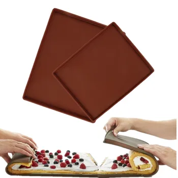 1pc Non-stick Silikónové Rúra Tortu Roll Mat Funkčné Pečenie Macaron Tortu Pad Swiss Roll Pad Pečivo Pečenie, Pečenie Nástroje