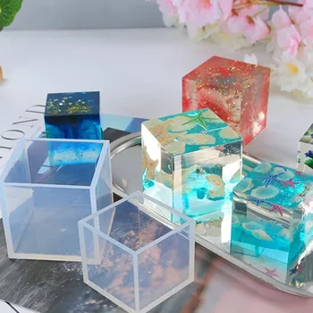 Námestie zrkadlo silikónové formy tácky/stoly/výzdoba príslušenstvo UV živice šperky sušené kvety ručne formy domácnosti