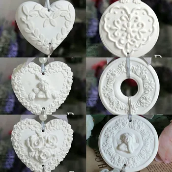 Silikónové formy v tvare Srdca, Listy, Anjelov, Ruže, Girlandy, Anjel Vence 6 Štýlov Ručné Fondant Plesne Aróma Formy PRZY