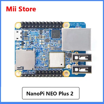 NanoPi NEO Plus2 512MB DDR3 RAM 8 GB eMMC Allwinner H5 Quad-core 64-bit high-výkon Cortex A53