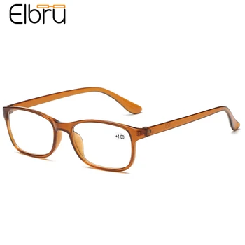 Elbru TR90 Živice Okuliare na Čítanie Ultralight Rám High Definition Presbyopia Okuliare Unisex Okuliare S Mierou+1,0 až +4.0