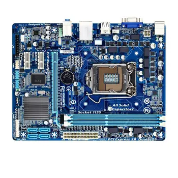 Gigabyte H61 Doske H61M-DS2 Pätica LGA 1155 základná Doska Intel CPU DDR3 Pamäte 16 GB Dual Channel Pamäte VGA Rozhranie