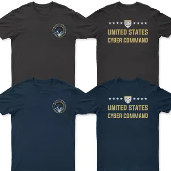 Spojené Štáty Cyber Command Špeciálne Sily T-Shirt. Letné Bavlna Krátky Rukáv O-Krku Mens T Tričko je Nové S-3XL