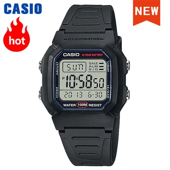 Casio hodinky g-shock hodinky mužov top luxusnú vojenské 10-Ročnú Životnosť Batérie digitálne hodinky šport quartz mužov sledovať relogio W-800H-1