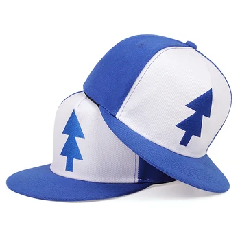 Módne Mens baseball cap Modrá Borovice, vyšívanie golfových Čiapok Cartoon Hip hop Snapback klobúk dospelí Muži, ženy, športové Čiapky gorras