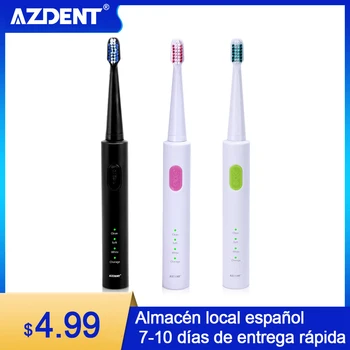 AZDENT AZ-1 Pro Sonická Elektrická zubná Kefka USB Nabíjanie Španielsko Miestne Sklade, Rýchle Dodanie