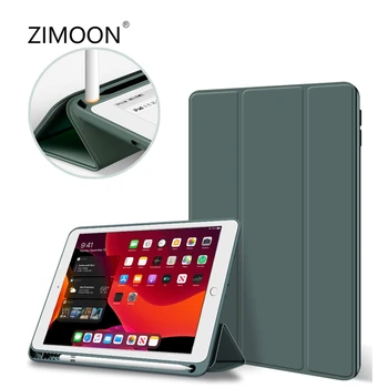 Pre iPad Vzduchu 5 Smart Case s Ceruzkou Držiteľ/Nabíjanie pre iPad Pro 11/10.5 Mäkký Kryt pre iPad 10.2/9.7 Shell pre iPad mini 6