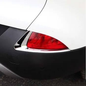 Auto ABS Chrome Zadné Hmlové Svetlo Kryt pre RENAULT KADJAR 2016