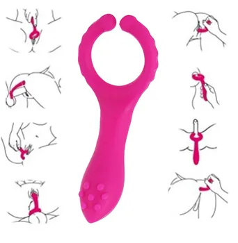 Penisu Penis Krúžok Intenzívne Klitoris Stimulácia Jazyk Vibrátor Dospelých Sex Fidget Hračky Pre Mužov Pár Oneskorenie Ejakulácie Muž Masturbator