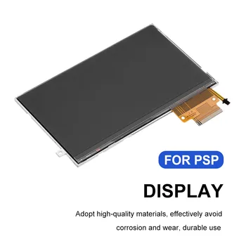 Náhradné LCD Displej Jednoduchá Inštalácia Profesionálny LCD Displej Náhradné Diely Kompatibilný pre PSP 2000/2001/2003/2004