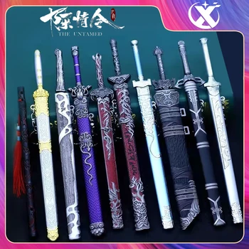 22 CM Modao Okolité Chen Qingling Wei Wuxian bežné meč prachu meč svätého flauta zliatiny meč zbraň darček kolekcie ozdôb