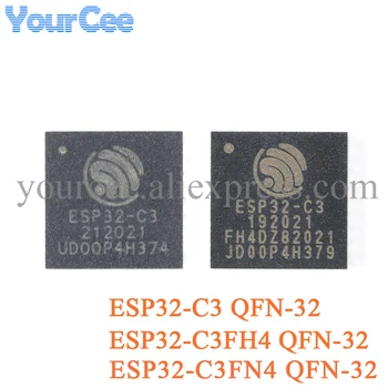 2 ks ESP32-C3 ESP32-C3FH4 ESP32-C3FN4 ESP32 C3 C3FH4 C3FN4 QFN-32 WiFi Bezdrôtové Ble Dual-mode Bezdrôtový SMD 32-bitové MCU Modulu