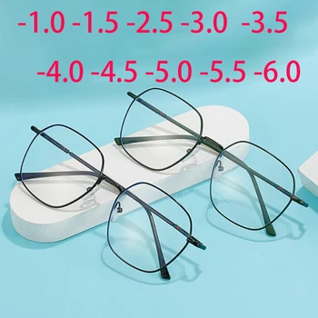 -1.0-1.5 -2.0 -2.5 -3.0 Na -6.0 Kovové Skončil Krátkozrakosť Okuliare Muži Ženy Nadrozmerné Okuliare Predpis Krátkozraké Okuliare