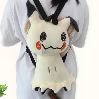 35 cm Anime Pokémon Pikachu Mimikyu Bábika Plyšový Batoh Model pre Dieťa, Študent v Škole Taška Žien Batoh