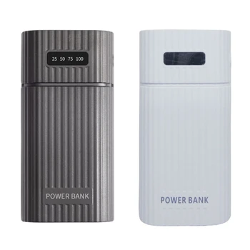 18650 Batérie, Nabíjačky DIY Power Bank 2x18650 USB Nabíjačky pre Mobilné Telefóny