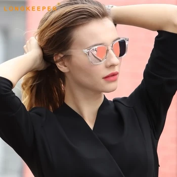 LongKeeper Luxusné Polarizované Muži Ženy Jazdy Horúce slnečné Okuliare Značky Vintage Dizajnér Povlak UV400 Vrchol Mužského Slnečné Okuliare