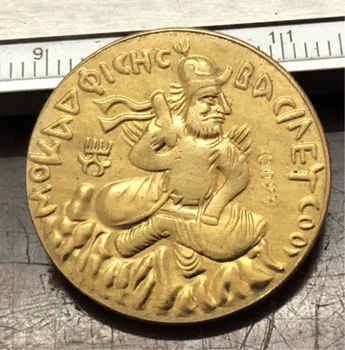 100-128 Rokov India (dávnych) (Kushan) 2 Dinár-Vima Kadphises Kópiu Mince