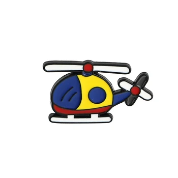 Vrtuľník Letu Vozidla Farebné Karikatúra Roztomilý Zliatiny Brošňa Módne detské Odznak Šperky