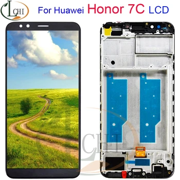 Nové Originálne LCD Pre Huawei Honor 7C Pro LCD Displej Dotykový Displej Digitalizátorom. LND L29 L22 AL30 TL40 Pre Huawei Honor 7C LCD+Rám