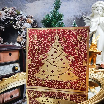 Panalisacraft Veľký Vianočný strom v pozadí Rezanie Kovov Zomrie Plavidlá Zomrie Zápisník Karty, Takže Album Razba Vzorkovníka vysekávané
