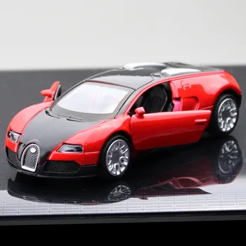 1:36 Bugatti Športové auto Vysokej Simulácia Diecast Kovové Zliatiny Model auta Vytiahnuť Späť Zbierku Deti Hračka Dary