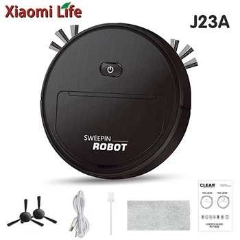 Xiao J23A Robot Vysávač, Mop Mokré a Suché Vysávanie Pokojnej Inteligentné Pranie Vysávač 3 v 1, Bezdrôtová Zametanie Roboty