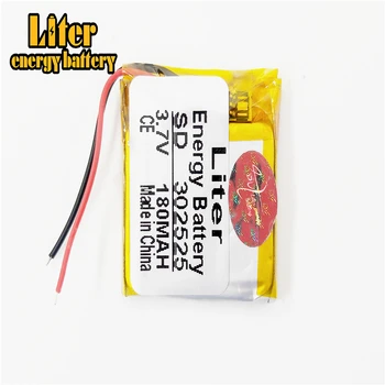 3.7 V, lítiové batérie, 032525 302525 180MAH batérie, Bluetooth