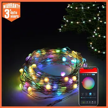 XIAO Dreamcolor Rozprávky na Čítanie Garland,RGB LED Hudbu, Synchronizovať WiFi Smart Víla Svetlo Reťazec,pre Domáce Vianoce, Nový Rok Dekor Svetlá