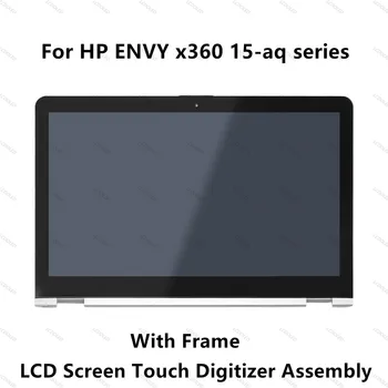 pre HP ENVY, x360 15-aq015nd 15-aq102na 15-aq100no 15-aq002la 15-aq150nz 15-aq173cl 15-aq103nx LCD Displej Dotykovej Obrazovky Montáž