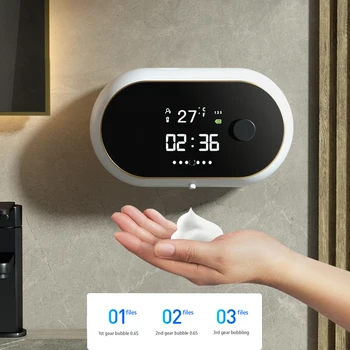 Nové 2022 Mydla Touchless na Stenu Automatické USB Kvapaliny Pena Stroj Infračervený Senzor, Elektrické Ručné Umývačky