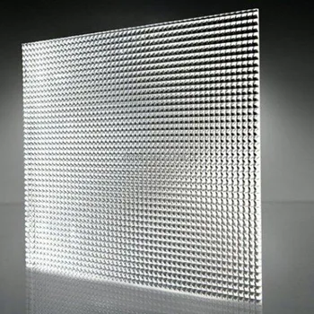 6 mm jednostranným Akryl Laserové Gravírovanie Svetlo Sprievodca Panel Listy pre Podsvietený Displej Panel,Led Okenných Systémov(30x30cm)