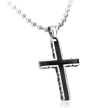 cool Navrhnutý tak, Kresťan, Kríž prívesok z Nehrdzavejúcej Ocele náhrdelník Pre Muža A Ženu Jedinečné Módne šperky
