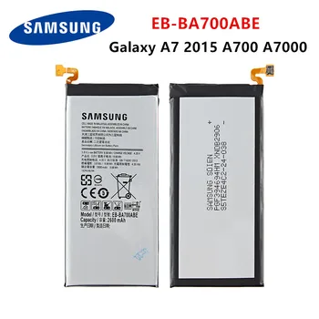 SAMSUNG Pôvodnej EB-BA700ABE 2600mAh akumulátor Pre Samsung Galaxy A7 2015 A700FD SM-A700 A700L A700F/H/S A700K A700YD A7000 A7009