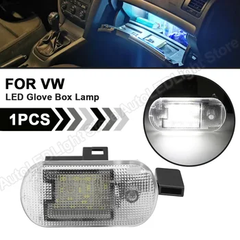 1PC LED Auto Rukavice Box Svetlo Úložný Priestor Svetlo Na VW Golf Mk4 Bora Touran Touareg Caddy Pre Skoda Fabia Octavia Superb
