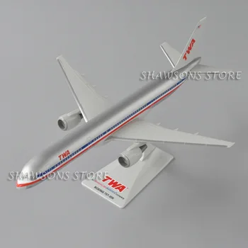 1:200 Rozsahu Modelu Lietadla Hračka Trans World Airlines TWA Boeing 757-200 Rovine Miniatúrne Repliky Zber