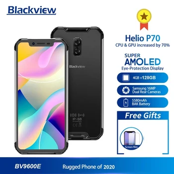 Blackview BV9600E Vodotesný IP68 Smartphone 6.21