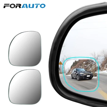 FORAUTO 2 KS Auto Blind Spot Zrkadlo Nastaviteľné Parkovanie Pomocné Spätné Zrkadlo Široký Uhol Kolo Vypuklé 360 Stupňov Auto-styling