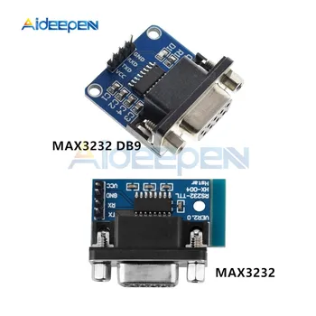 1Pcs MAX3232 RS232 na TTL Sériový Port Converter Modul Konektor DB9 MAX232 DIY Kit Elektronické PCB Dosky Modul Pre Arduino