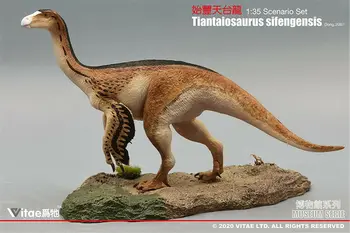 NA SKLADE! Vitae 1:35 Rozsahu Tiantaiosaurus sifengensis Dong Obrázok Dinosaura Hračky Zvierat Kolektor Zviera Dospelých Darček