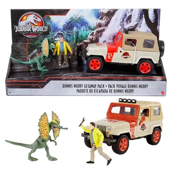 Jurský Svete Hračky Staršie Kolekcie Dennis Nedry Getaway Pack Dinosaura Hračka pre deti, Darčeky GWY59