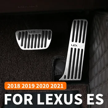 Zliatina hliníka plyn brzdový pedál spojka spojkový pedál úprava dekorácie, doplnky PRE LEXUS ES 2018 2019 2020 2021