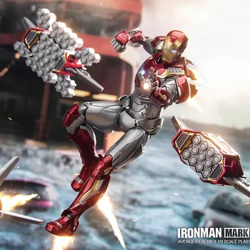 E-Model Iron Man MK47 Marvel Avengers 1/9 Rozsahu 23 cm Luxusné Ironman Známky 47 Tony Stark Zhromaždenia Akcie Obrázok Collectiable Hračky