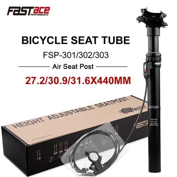 FASTACE MTB Bicykel Nastaviteľná Teleskopická Sedlovka 27.2/30.9/31.6 mm Požičovňa Kvapkadla 440mm Vnútorné Smerovanie Externý Kábel Diaľkového
