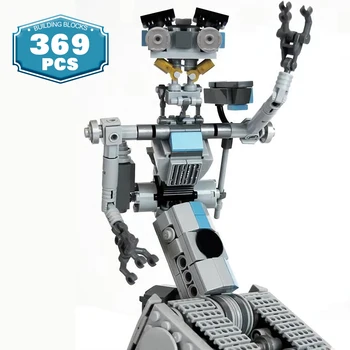 MOC Film Skratovať-Obvody Vojenské Emocionálne Robot stavebným Nastaviť pre Astroed Roboty Johnny 5 Model Tehla Hračka pre Deti Darček